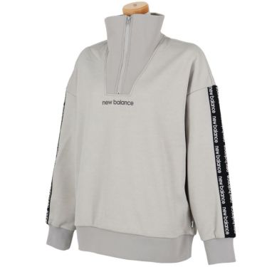 ニューバランスゴルフ　レディース インレイ裏フリース 長袖 ハーフジップ プルオーバー 012-5262504　2025年モデル 詳細1 詳細7