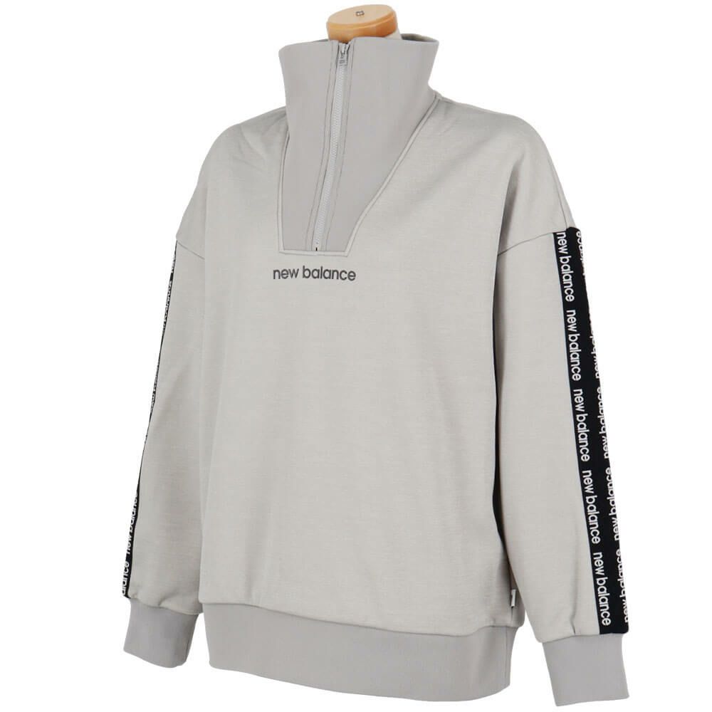 ニューバランスゴルフ　レディース インレイ裏フリース 長袖 ハーフジップ プルオーバー 012-5262504　2025年モデル 詳細1 詳細7