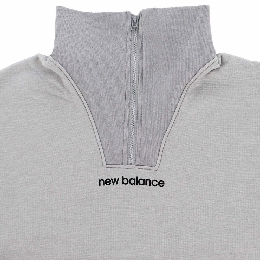 ニューバランスゴルフ　レディース インレイ裏フリース 長袖 ハーフジップ プルオーバー 012-5262504　2025年モデル 詳細1 詳細8