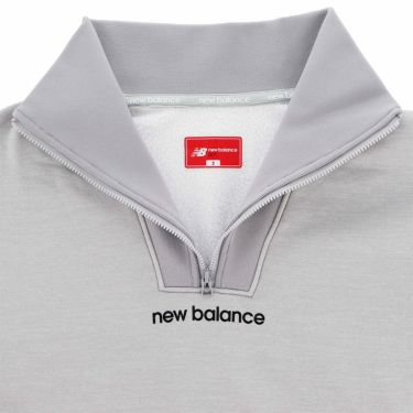 ニューバランスゴルフ　レディース インレイ裏フリース 長袖 ハーフジップ プルオーバー 012-5262504　2025年モデル 詳細1 詳細9