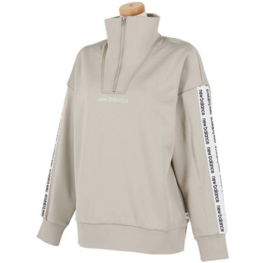 ニューバランスゴルフ　レディース インレイ裏フリース 長袖 ハーフジップ プルオーバー 012-5262504　2025年モデル 詳細1 詳細15