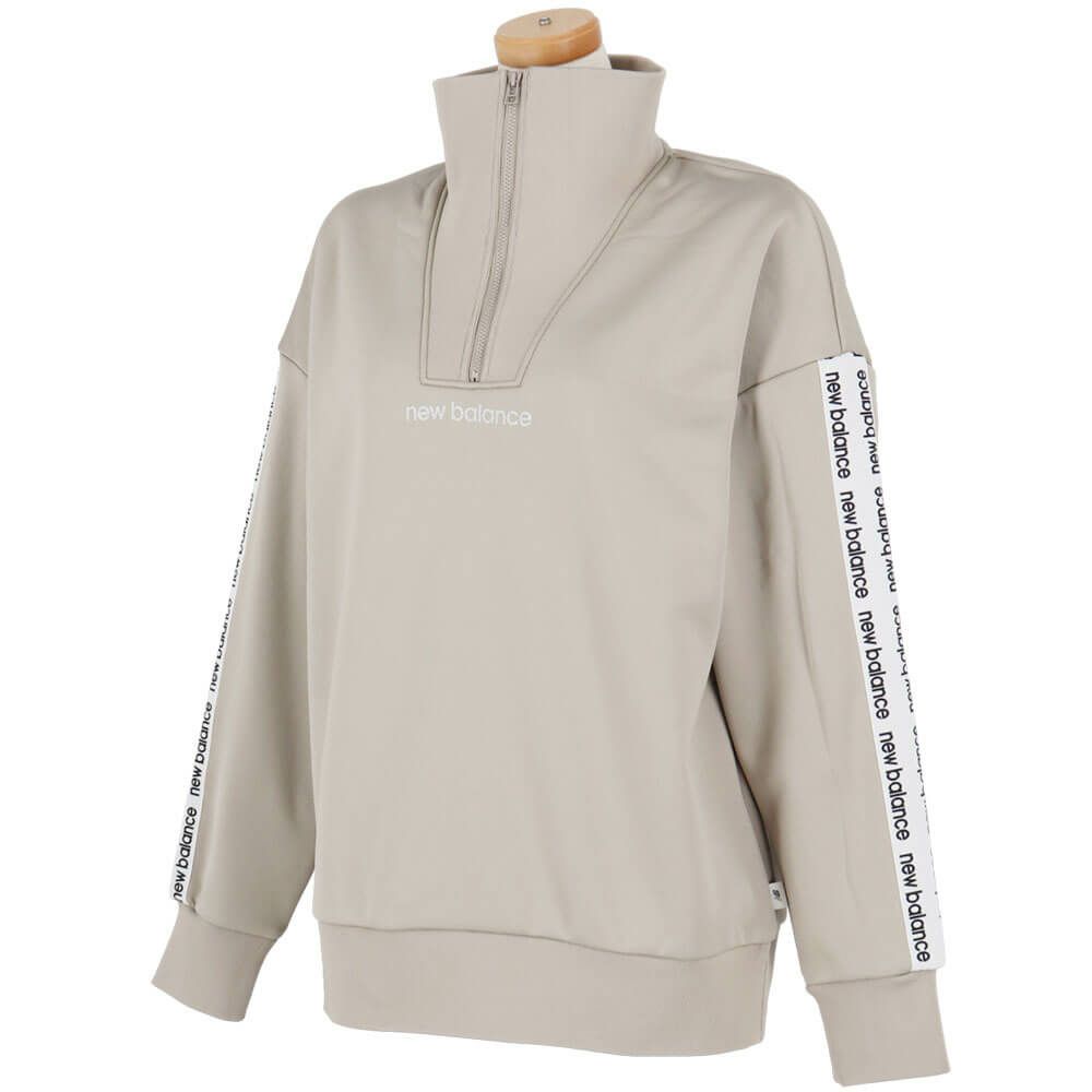 ニューバランスゴルフ　レディース インレイ裏フリース 長袖 ハーフジップ プルオーバー 012-5262504　2025年モデル 詳細1 詳細15