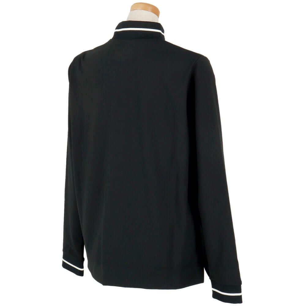 ニューバランスゴルフ　レディース スムース両面ピーチ 長袖 モックネック シャツ 012-5267508　2025年モデル 詳細1 詳細3