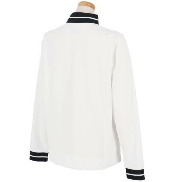 ニューバランスゴルフ　レディース スムース両面ピーチ 長袖 モックネック シャツ 012-5267508　2025年モデル 詳細1 詳細6