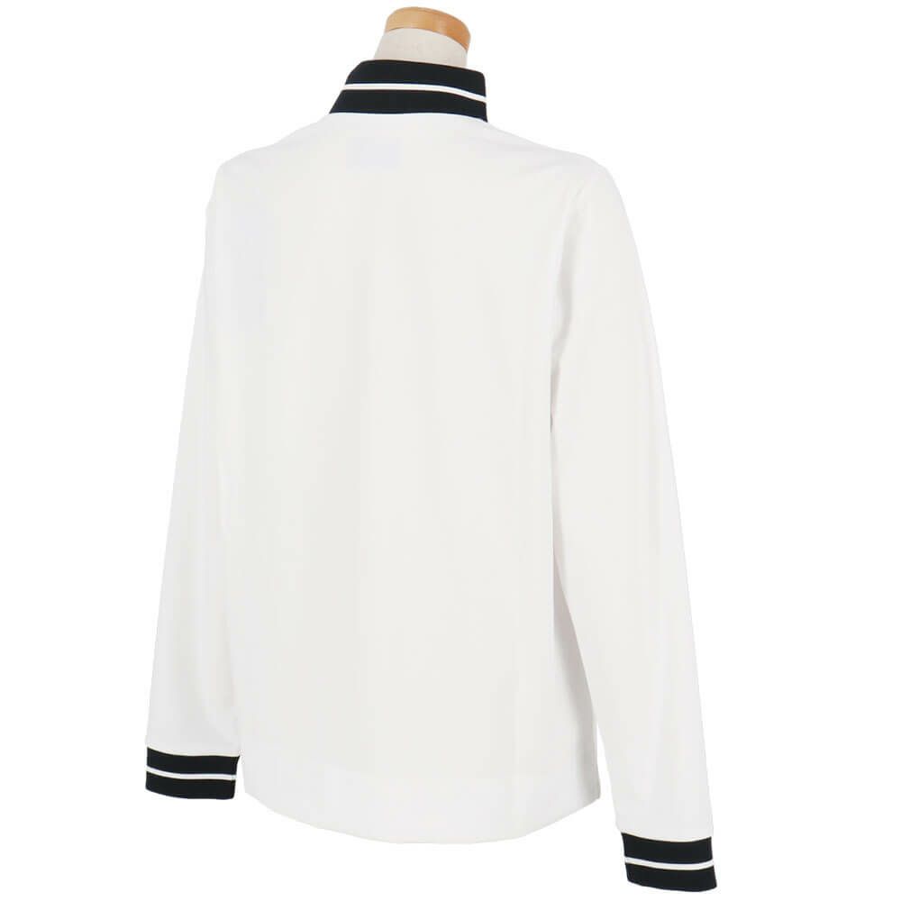 ニューバランスゴルフ　レディース スムース両面ピーチ 長袖 モックネック シャツ 012-5267508　2025年モデル 詳細1 詳細6