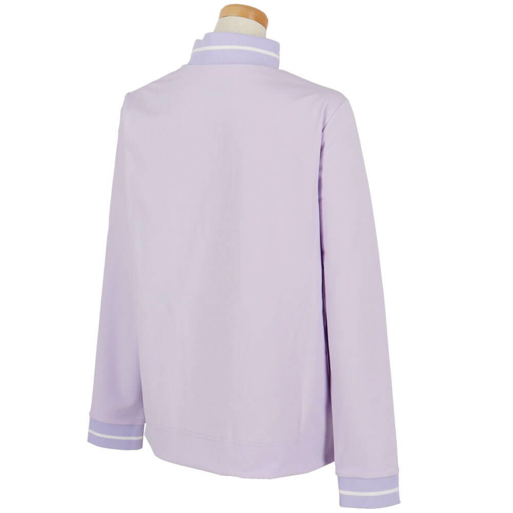 ニューバランスゴルフ　レディース スムース両面ピーチ 長袖 モックネック シャツ 012-5267508　2025年モデル 詳細1 詳細9