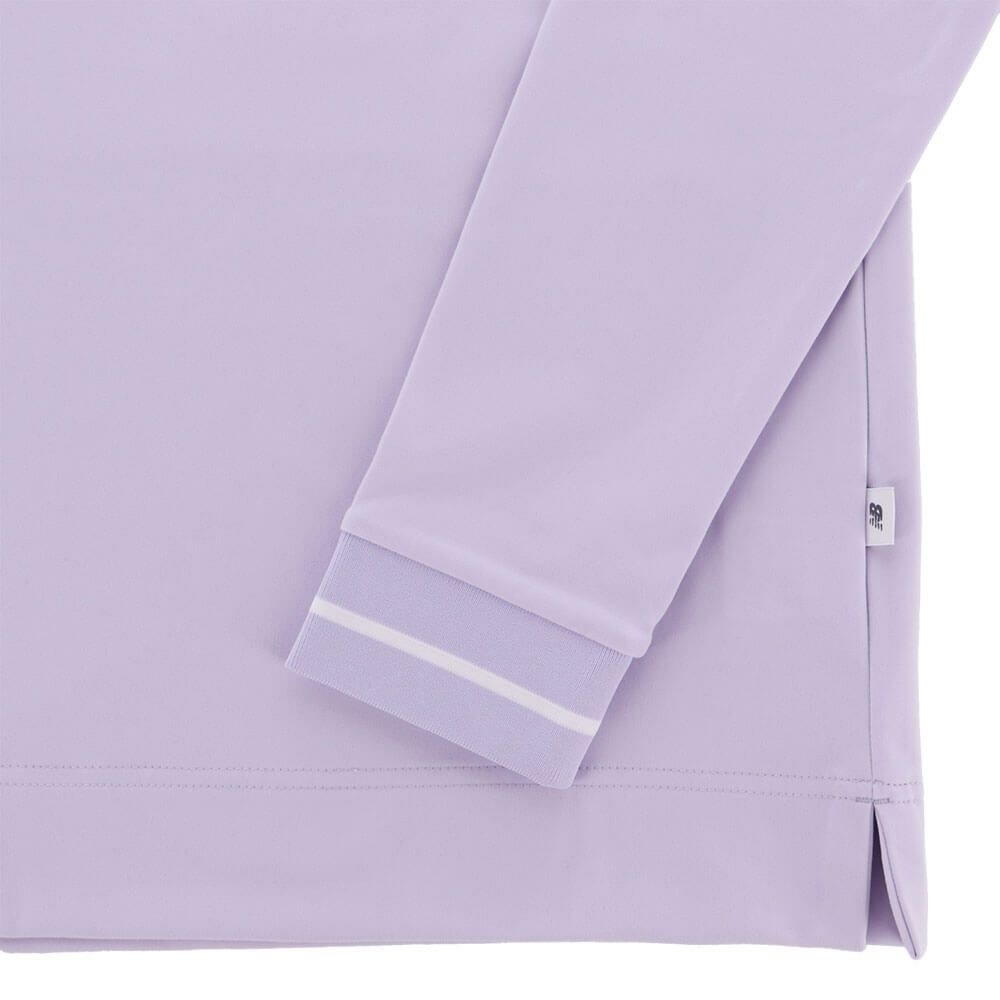 ニューバランスゴルフ　レディース スムース両面ピーチ 長袖 モックネック シャツ 012-5267508　2025年モデル 詳細1 詳細12