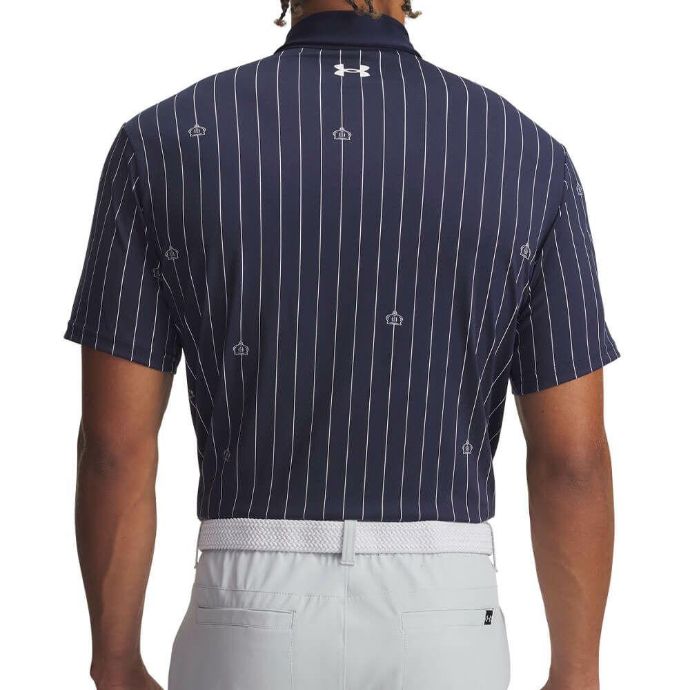 アンダーアーマー UNDER ARMOUR　メンズ UAプレーオフ3.0 プリント 半袖 ポロシャツ 1378677 426 Midnight Navy/White　2025年モデル Midnight-Navy/White 詳細2