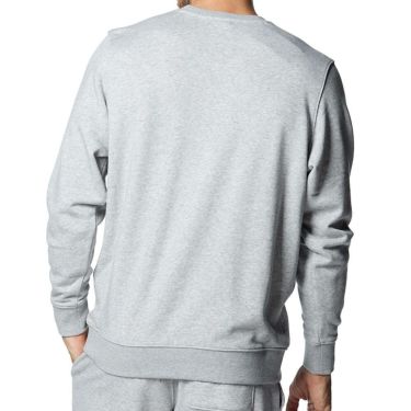 アンダーアーマー UNDER ARMOUR　メンズ UAエッセンシャルテリー 長袖 クルーネック プルオーバー 1384821 012 Mod Gray　2025年モデル Mod-Gray 詳細2