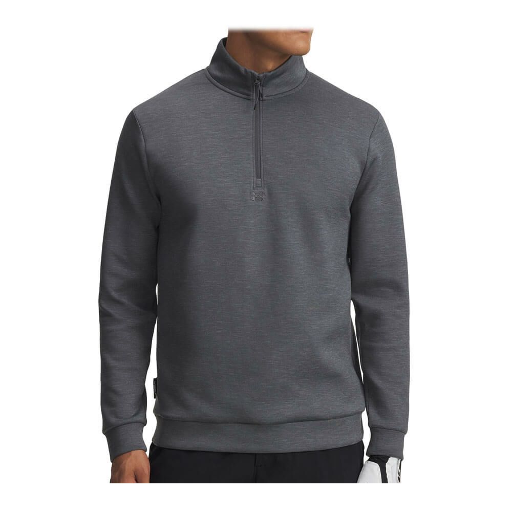 アンダーアーマー UNDER ARMOUR　メンズ UAドライブ ミッドレイヤー 長袖 プルオーバー 1387124 025 Castlerock/Castlerock　2025年モデル Castlerock/Castlerock