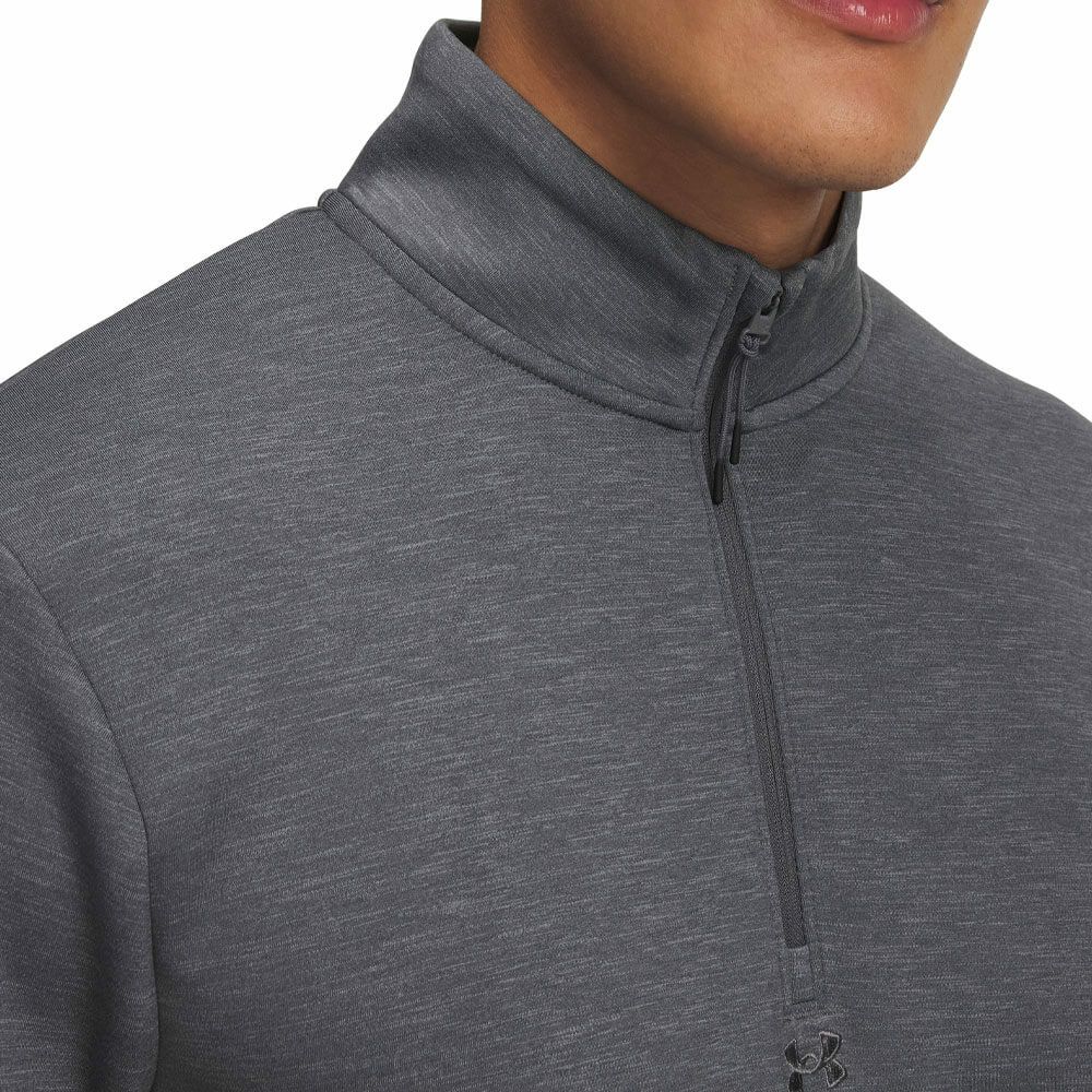 アンダーアーマー UNDER ARMOUR　メンズ UAドライブ ミッドレイヤー 長袖 プルオーバー 1387124 025 Castlerock/Castlerock　2025年モデル Castlerock/Castlerock 詳細3