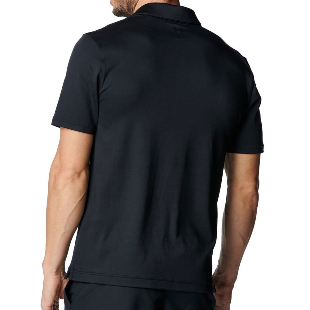 アンダーアーマー UNDER ARMOUR　メンズ UAモーション 半袖 ポロシャツ 6001547 001 Black　2025年モデル Black 詳細2