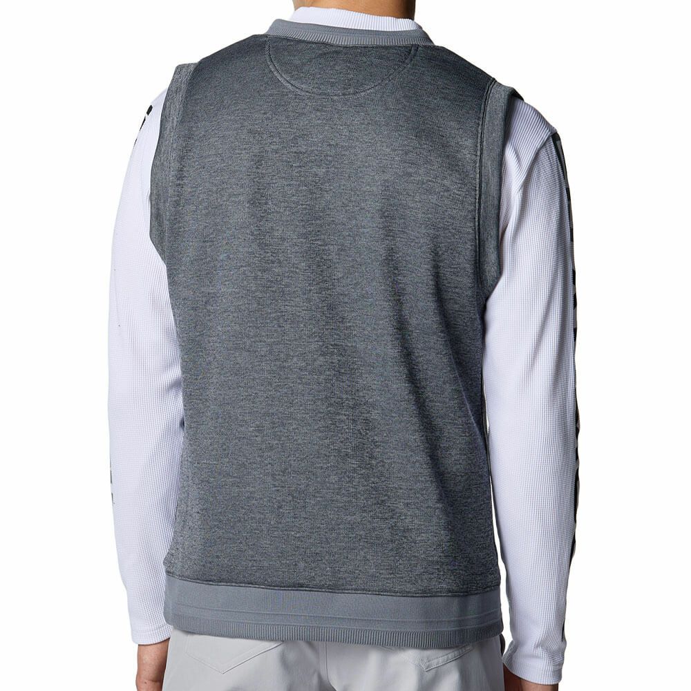 アンダーアーマー UNDER ARMOUR　メンズ UAドライブ ストーム セーターフリース ベスト 6007928 035 Steel/Steel/Black　2025年モデル Steel/Steel/Black 詳細2