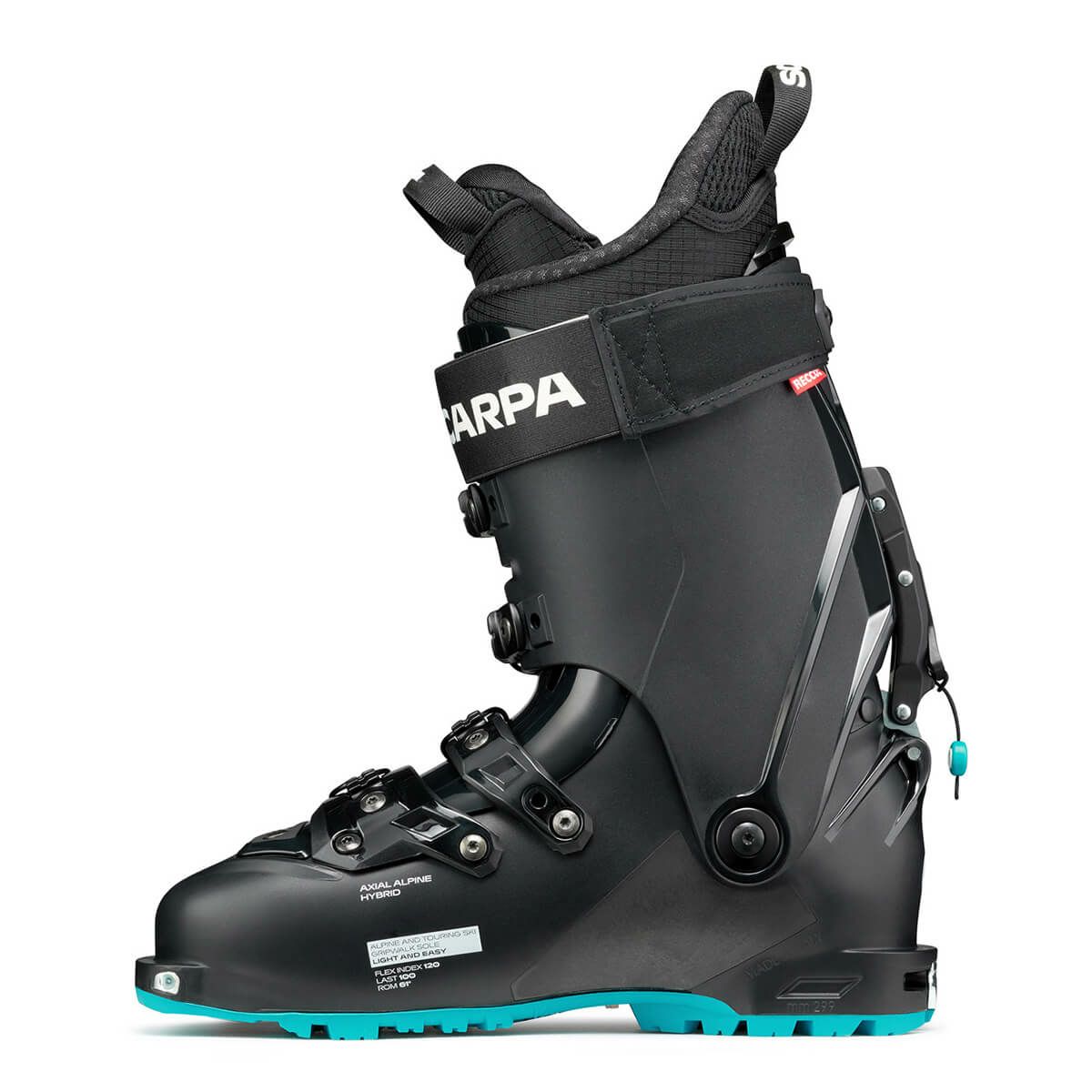 スカルパ SCARPA　4-クアトロ SL ブラック/アズール　スキーブーツ 2025-2026 詳細3