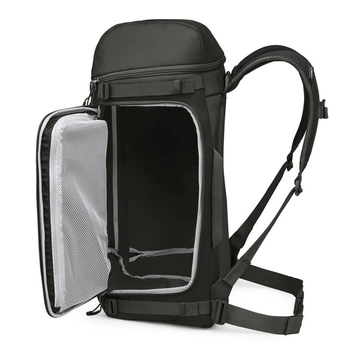 オスプレー OSPREY　マウンテンバウンドブーツパックプラス ブラック　スキー ブーツバックパック 2025-2026 詳細3