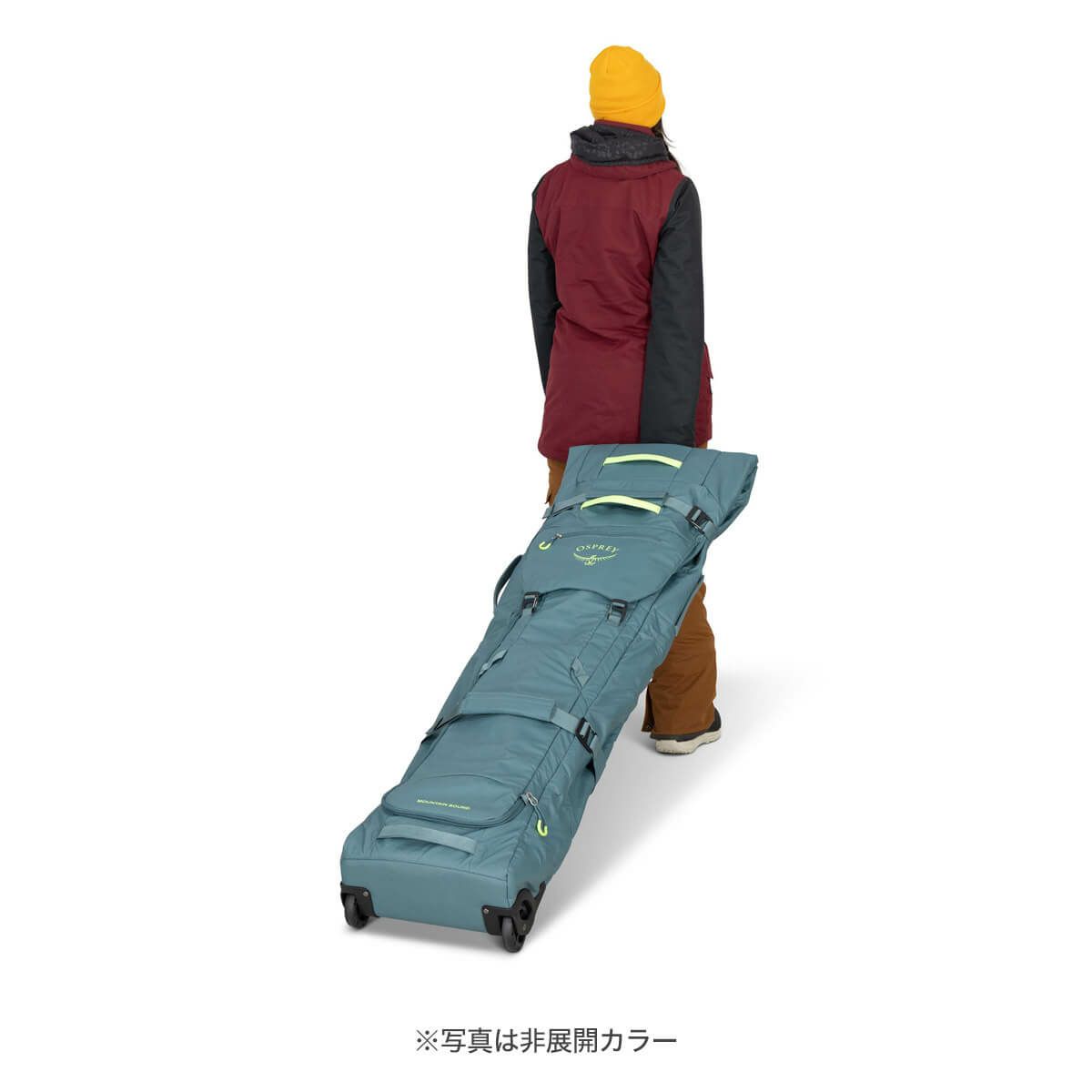 オスプレー OSPREY　マウンテンバウンドローラー ブラック　スキーケース 2025-2026 詳細5