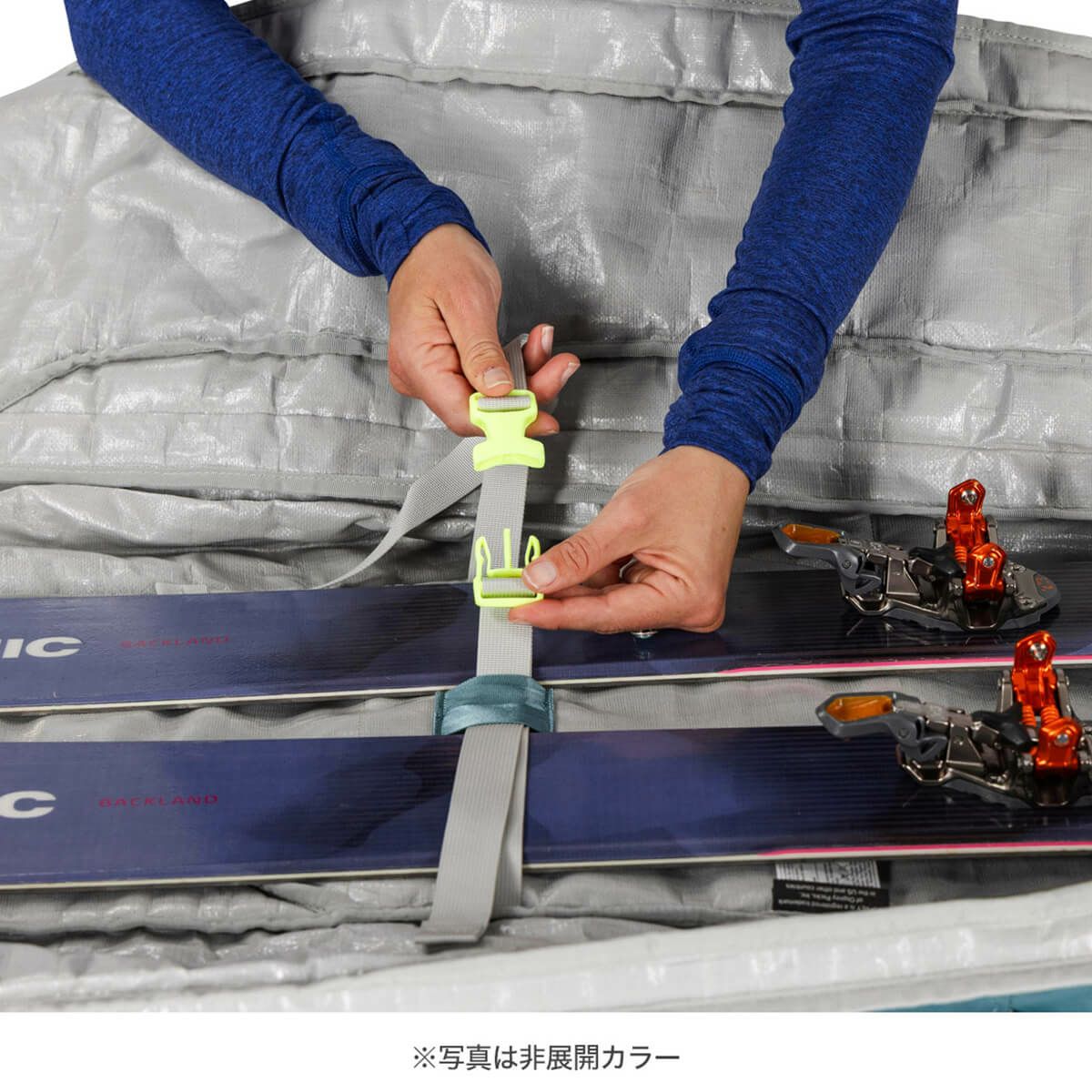 オスプレー OSPREY　マウンテンバウンドローラー ブラック　スキーケース 2025-2026 詳細6