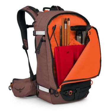 オスプレー OSPREY　ソプリス32 レディース マグマブラウン　スキー バックパック 2025-2026 詳細3