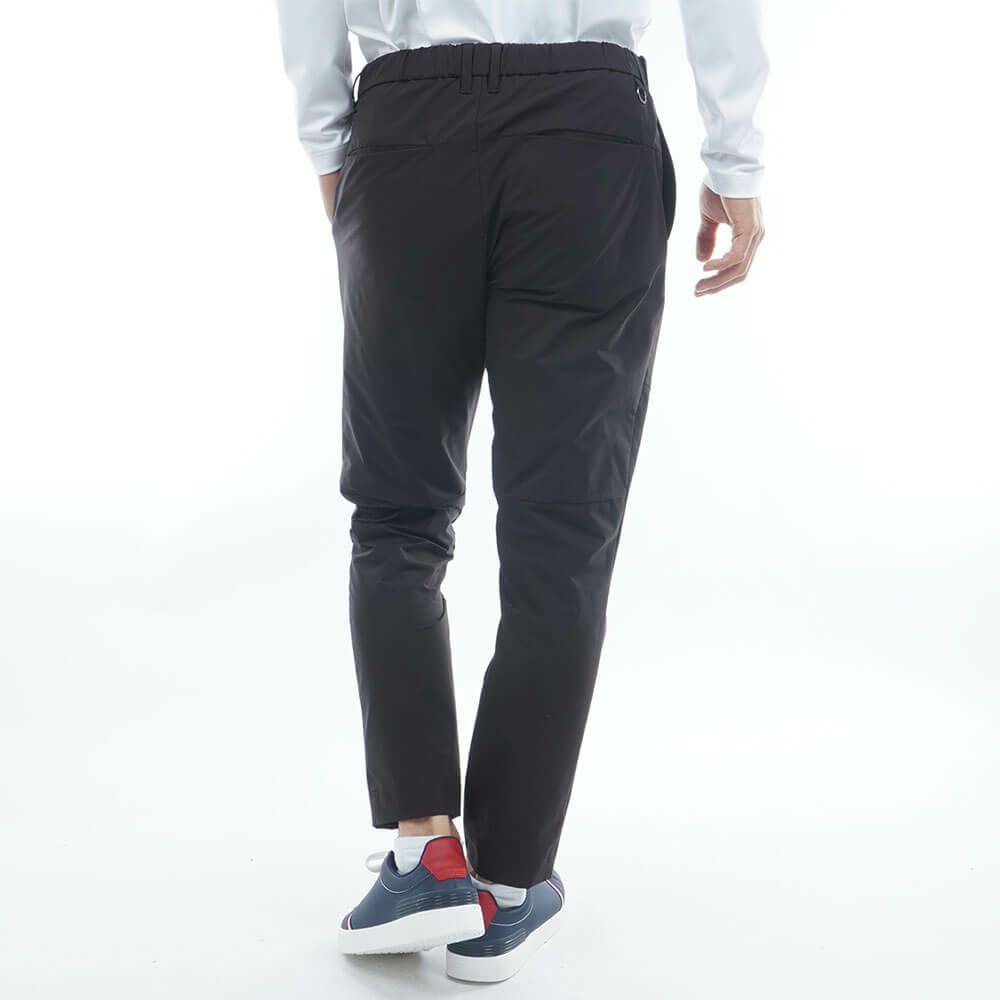 トミー ヒルフィガー ゴルフ　メンズ 撥水 ジョガーパンツ THMA557　2025年モデル ブラック 詳細2