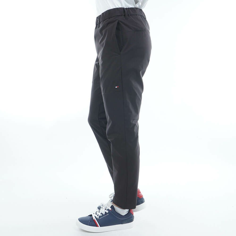 トミー ヒルフィガー ゴルフ　メンズ 撥水 ジョガーパンツ THMA557　2025年モデル ブラック 詳細4