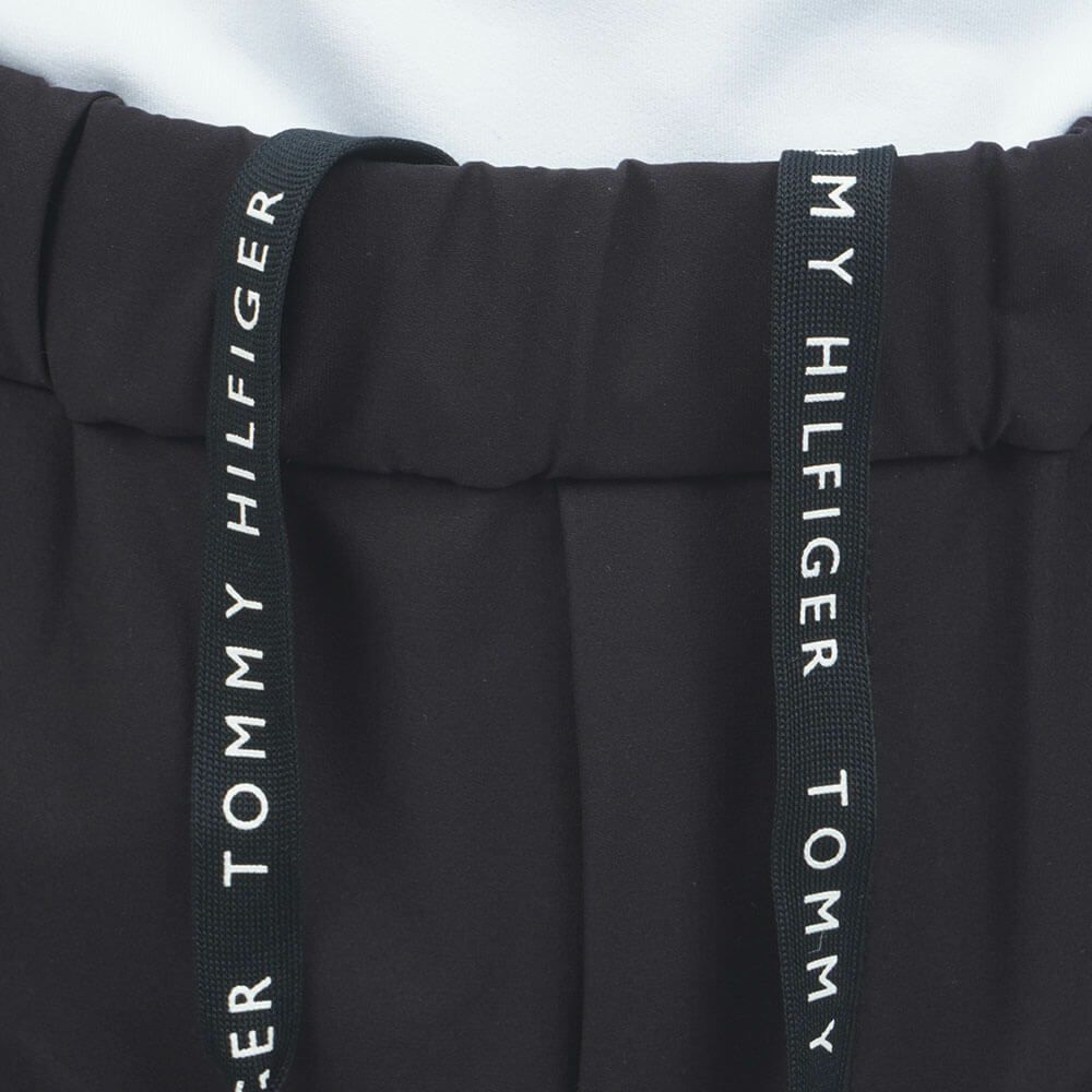 トミー ヒルフィガー ゴルフ　メンズ 撥水 ジョガーパンツ THMA557　2025年モデル ブラック 詳細8