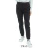 トミー ヒルフィガー ゴルフ　レディース 裾 ロゴゴム ロングパンツ THLA557　2025年モデル ブラック 詳細1