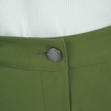 トミー ヒルフィガー ゴルフ　レディース 裾 ロゴゴム ロングパンツ THLA557　2025年モデル オリーブ 詳細4