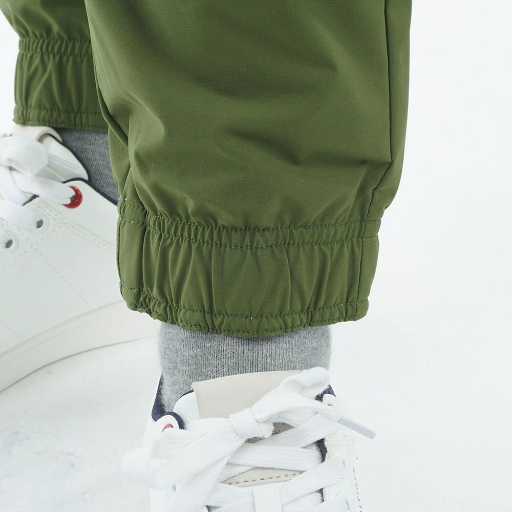 トミー ヒルフィガー ゴルフ　レディース 裾 ロゴゴム ロングパンツ THLA557　2025年モデル オリーブ 詳細8