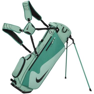 ナイキ NIKE　エアマックス ライト スタンド キャディバッグ GF3018 358 シルバーパイン/バイコスタル/ブラック　2025年モデル バイコスタル/ブラック