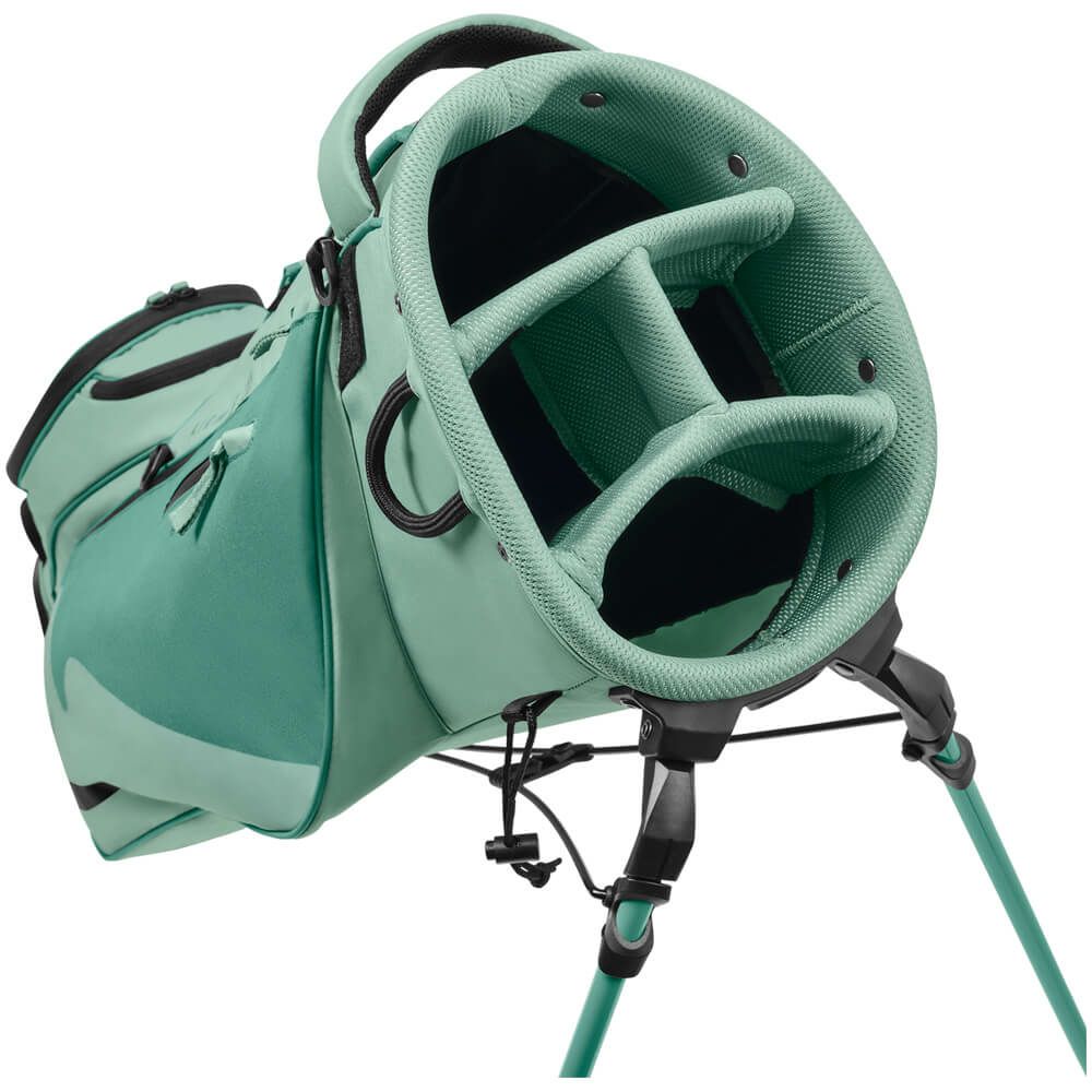 ナイキ NIKE　エアマックス ライト スタンド キャディバッグ GF3018 358 シルバーパイン/バイコスタル/ブラック　2025年モデル 詳細3