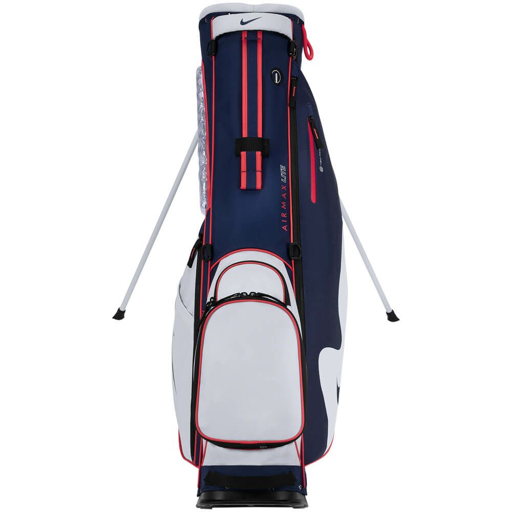 ナイキ NIKE　エアマックス ライト スタンド キャディバッグ GF3018 461 ミッドナイトネイビー/フォトンダスト/ミッドナイトネイビー　2025年モデル 詳細2