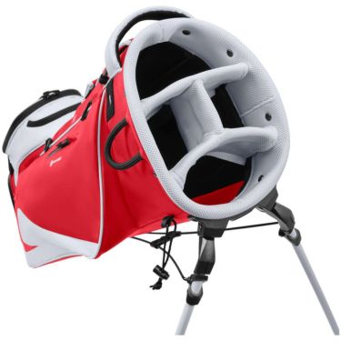 ナイキ NIKE　エアマックス ライト スタンド キャディバッグ GF3018 655 ユニバーシティレッド/ピュアプラチナ/ユニバーシティレッド　2025年モデル 詳細3