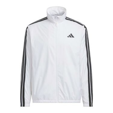 アディダス adidas　マストハブ スリーストライプス 起毛トリコット素材の裏地 ウィンドジャケット ホワイト KA1290 詳細2