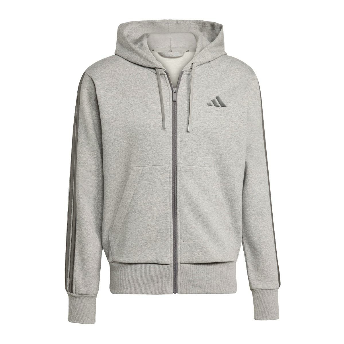 アディダス adidas　ホリデー スリーストライプス フルジップ パーカー ブラック JM1695 詳細7