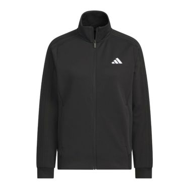 アディダス adidas　スリーストライプス ルーズフィット ダブルニット トラックトップ ブラック/ホワイト JW9786 レディース 詳細12