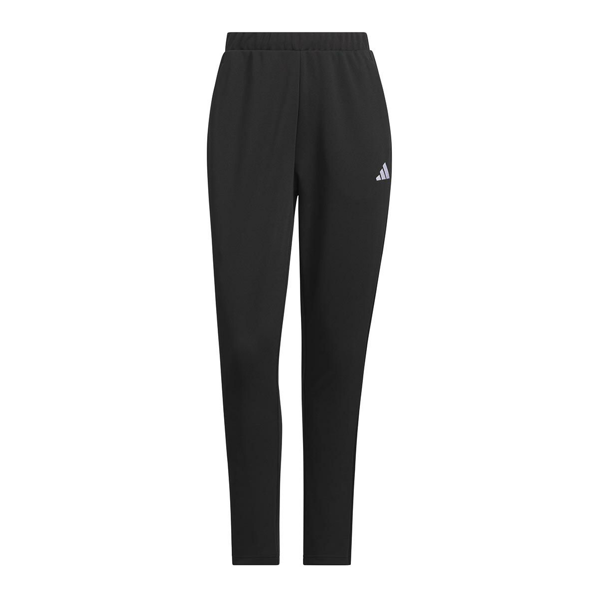 アディダス adidas　スリーストライプス レギュラーフィット ダブルニット トラックパンツ ブラック/ホワイト JW9789 レディース 詳細12