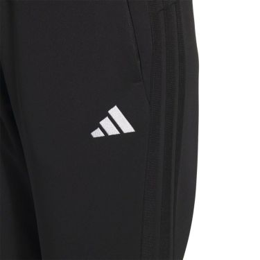 アディダス adidas　スリーストライプス レギュラーフィット ダブルニット トラックパンツ ブラック/ホワイト JW9789 レディース 詳細16