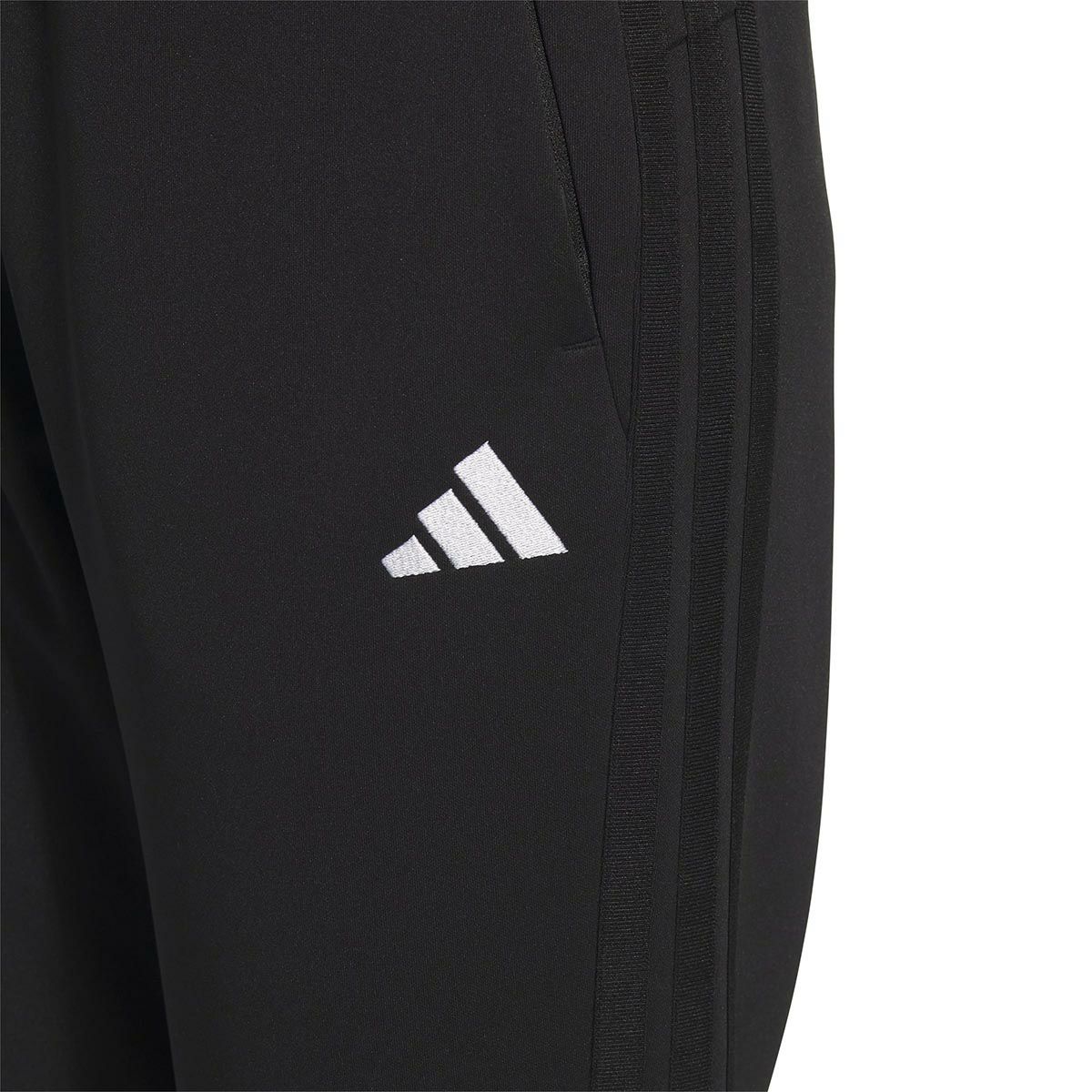 アディダス adidas　スリーストライプス レギュラーフィット ダブルニット トラックパンツ ブラック/ホワイト JW9789 レディース 詳細16