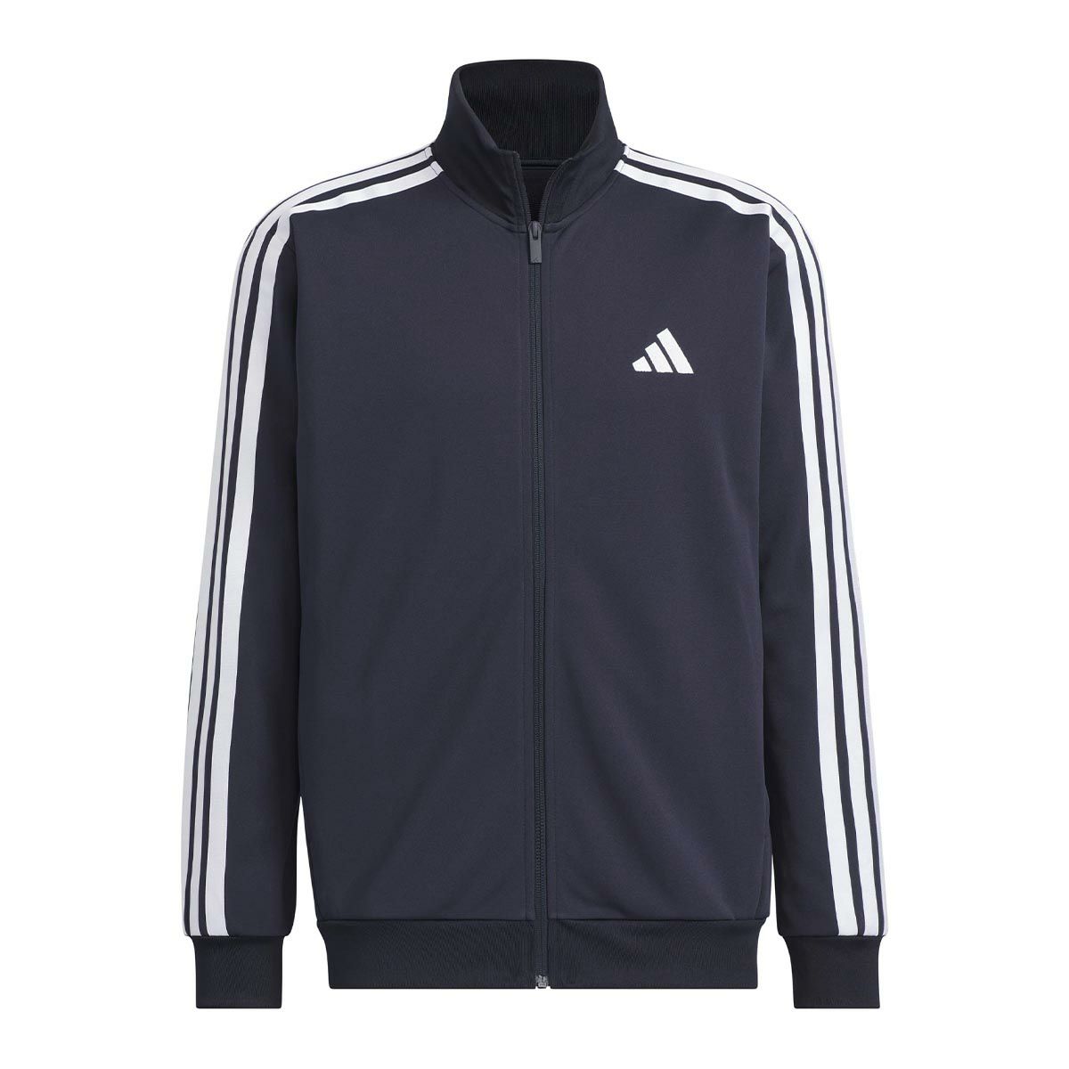 アディダス adidas　スリーストライプス レギュラーフィット ダブルニット トラックジャケット ブラック/ホワイト JV6977 メンズ 詳細7