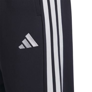 アディダス adidas　スリーストライプス レギュラーフィット ダブルニット オープンヘム トラックパンツ ブラック/ホワイト JV6982 メンズ 詳細11