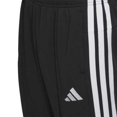 アディダス adidas　スリーストライプス スリムフィット ダブルニット オープンヘム トラックパンツ ブラック/ホワイト JV6990 メンズ 詳細6