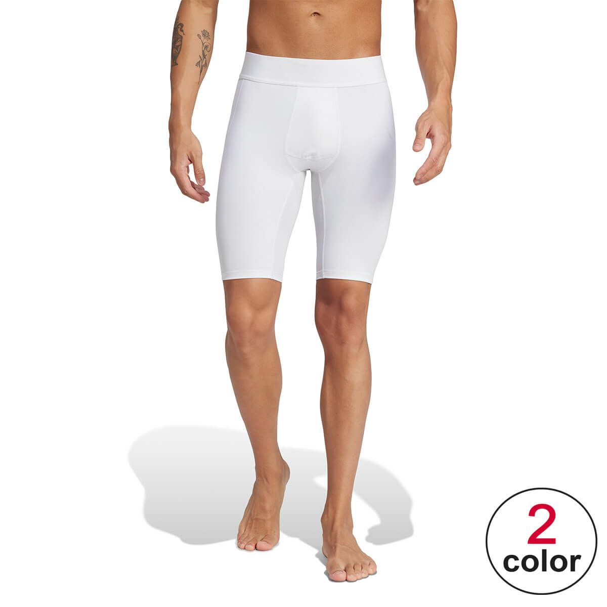 アディダス adidas　メンズ テックフィット ショートタイツ KQZ55