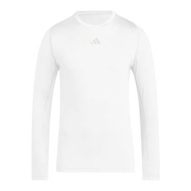 アディダス adidas　テックフィット 長袖Tシャツ ホワイト JP2920 メンズ 詳細2