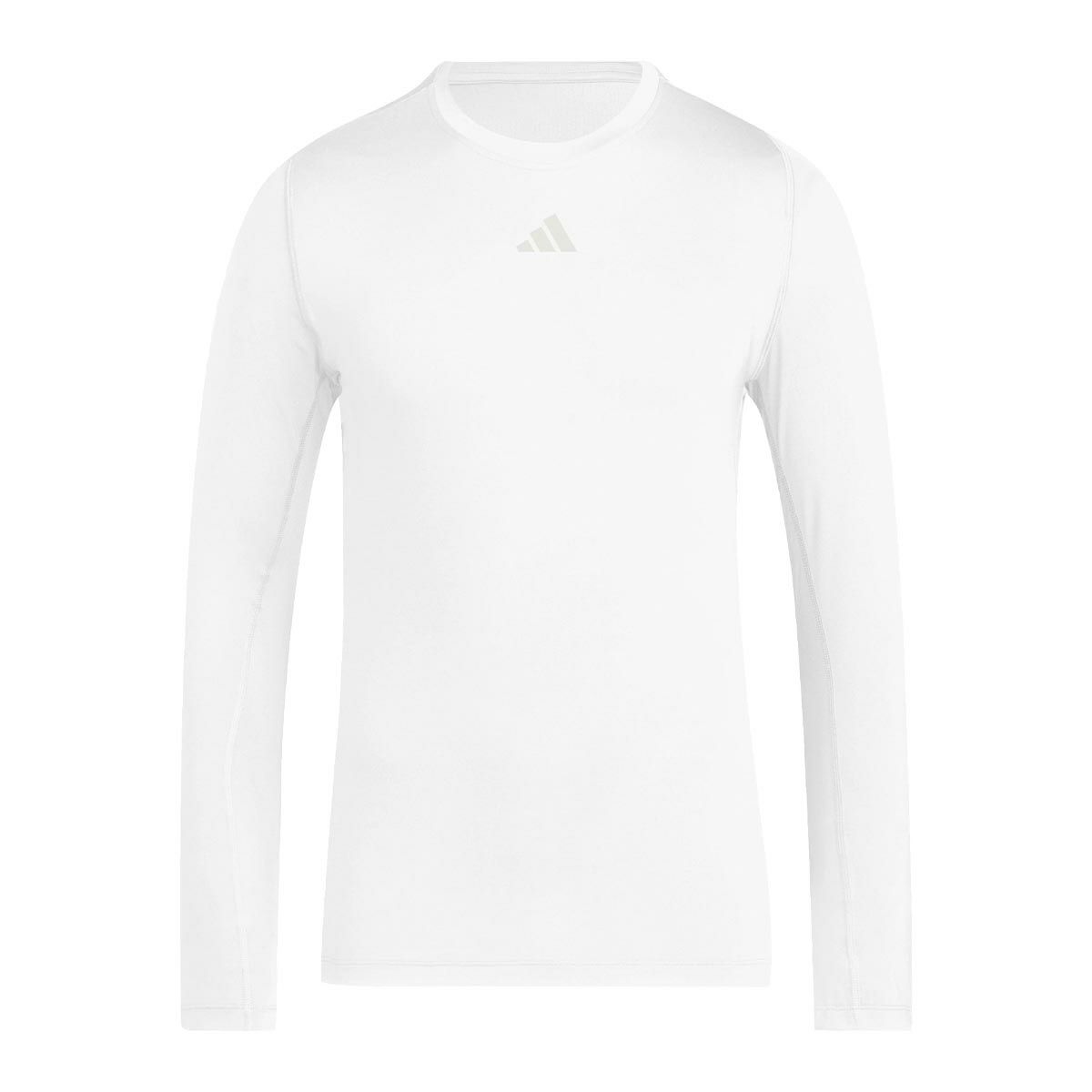 アディダス adidas　テックフィット 長袖Tシャツ ホワイト JP2920 メンズ 詳細2