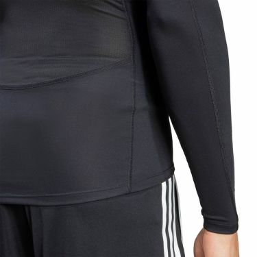アディダス adidas　テックフィット 長袖Tシャツ ブラック JP2944 メンズ 詳細4