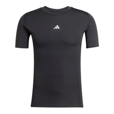 アディダス adidas　テックフィット 半袖Tシャツ ブラック JP4674 メンズ 詳細2
