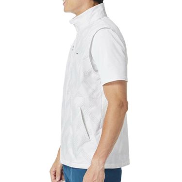 テーラーメイド TaylorMade　メンズ グラフィック柄 フルジップ ベスト UN973　2025年モデル 詳細1 詳細10