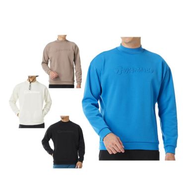 テーラーメイド TaylorMade　メンズ 長袖 モックネック スウェット UN976　2025年モデル 詳細1