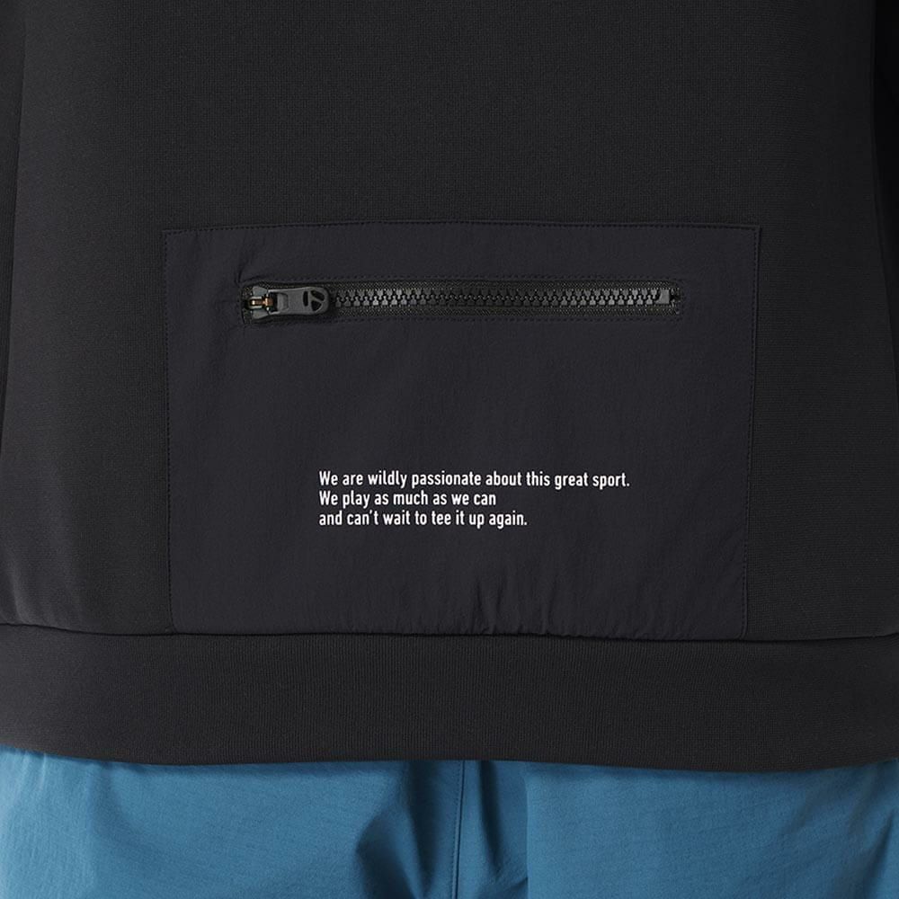 テーラーメイド TaylorMade　メンズ 長袖 モックネック スウェット UN976　2025年モデル 詳細1 詳細13