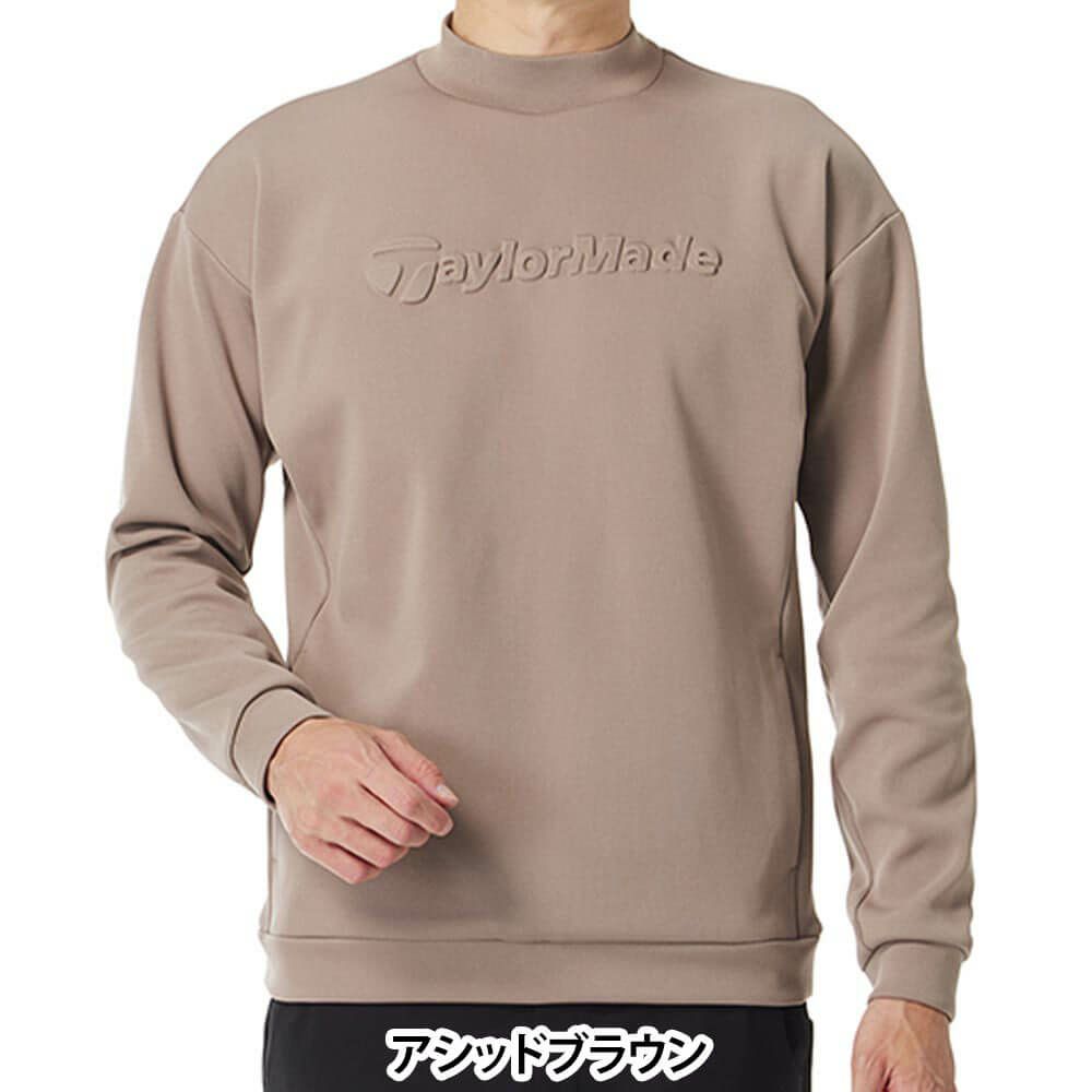 テーラーメイド TaylorMade　メンズ 長袖 モックネック スウェット UN976　2025年モデル 詳細1 詳細14